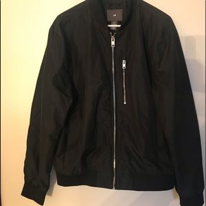 Men’s Spring jacket. Black. Worn once.